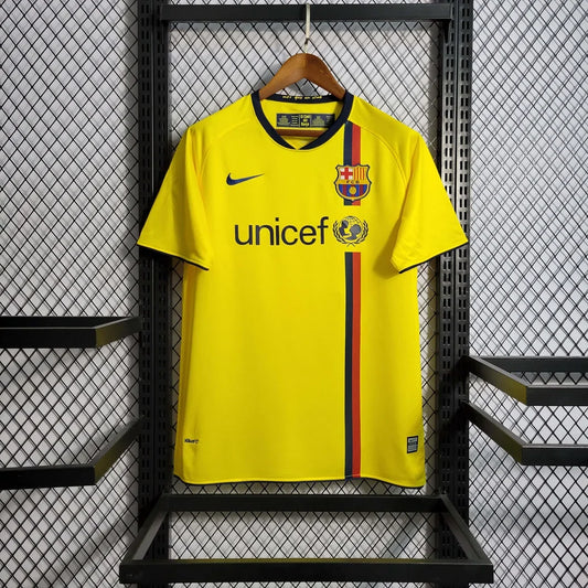 Maglia da trasferta del Barcellona del 2008-2009 in stile retrò