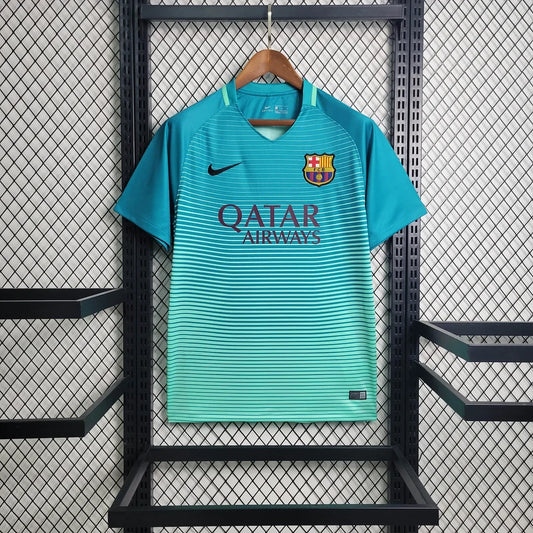 Maglia da trasferta retrò del Barcellona 2016/2017