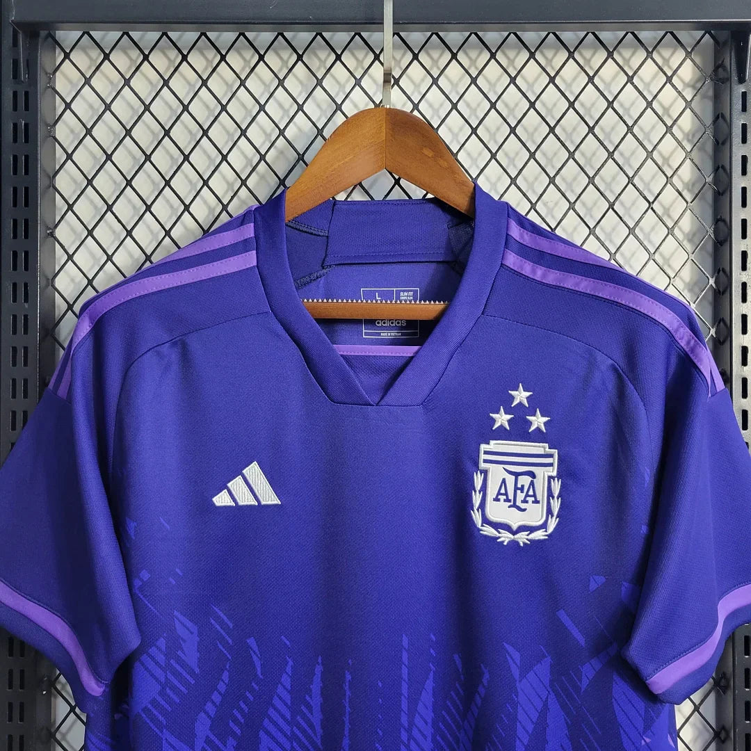 Maglia da trasferta dell'Argentina per la Coppa del Mondo FIFA 2022