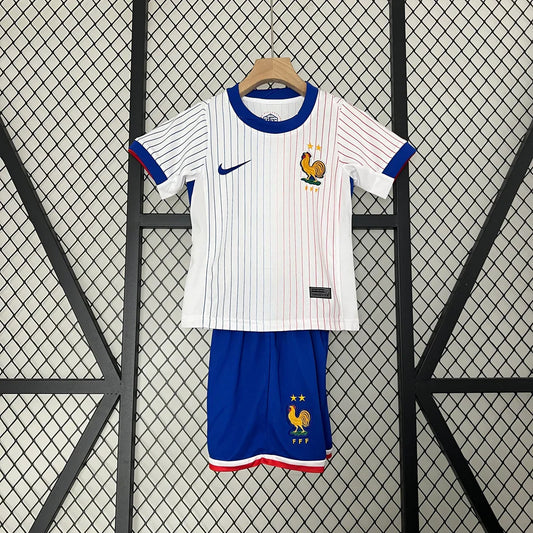 Francia Maglia Trasferta 2024 per Bambini