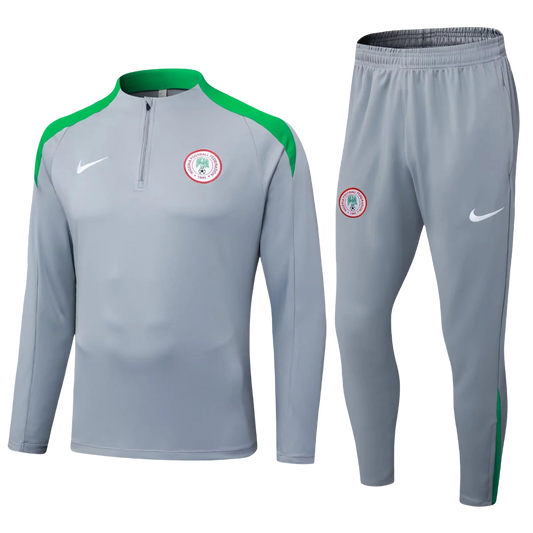 Tuta da ginnastica grigia Nigeria 2025