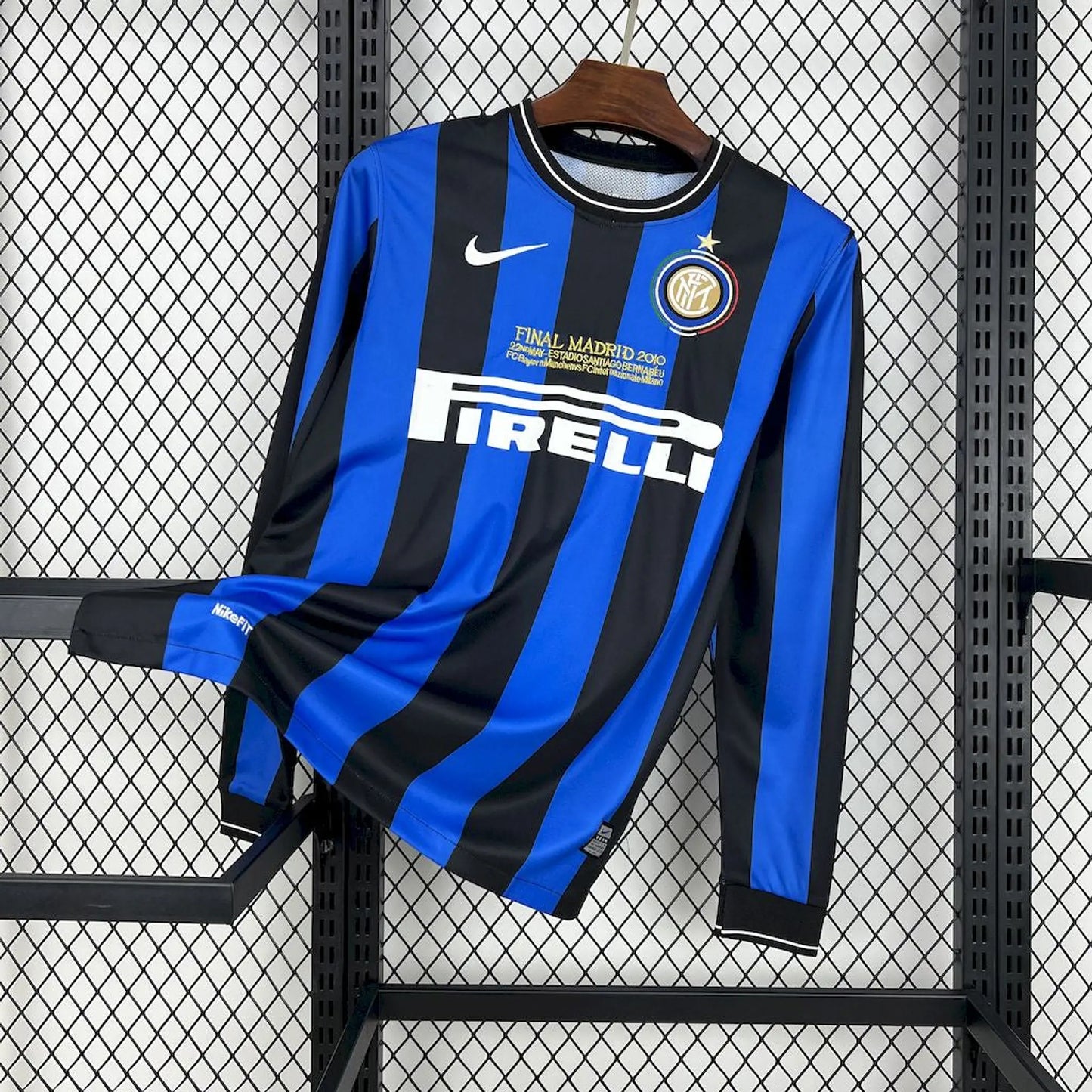 Maglia Inter Milano retrò casa 2009/2010 manica lunga