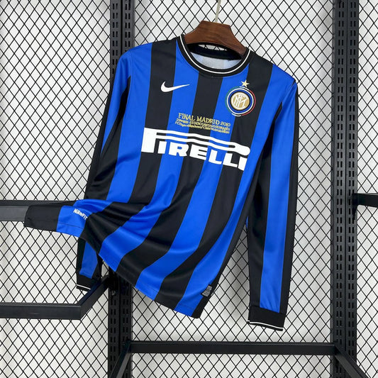 Maglia Inter Milano retrò casa 2009/2010 manica lunga