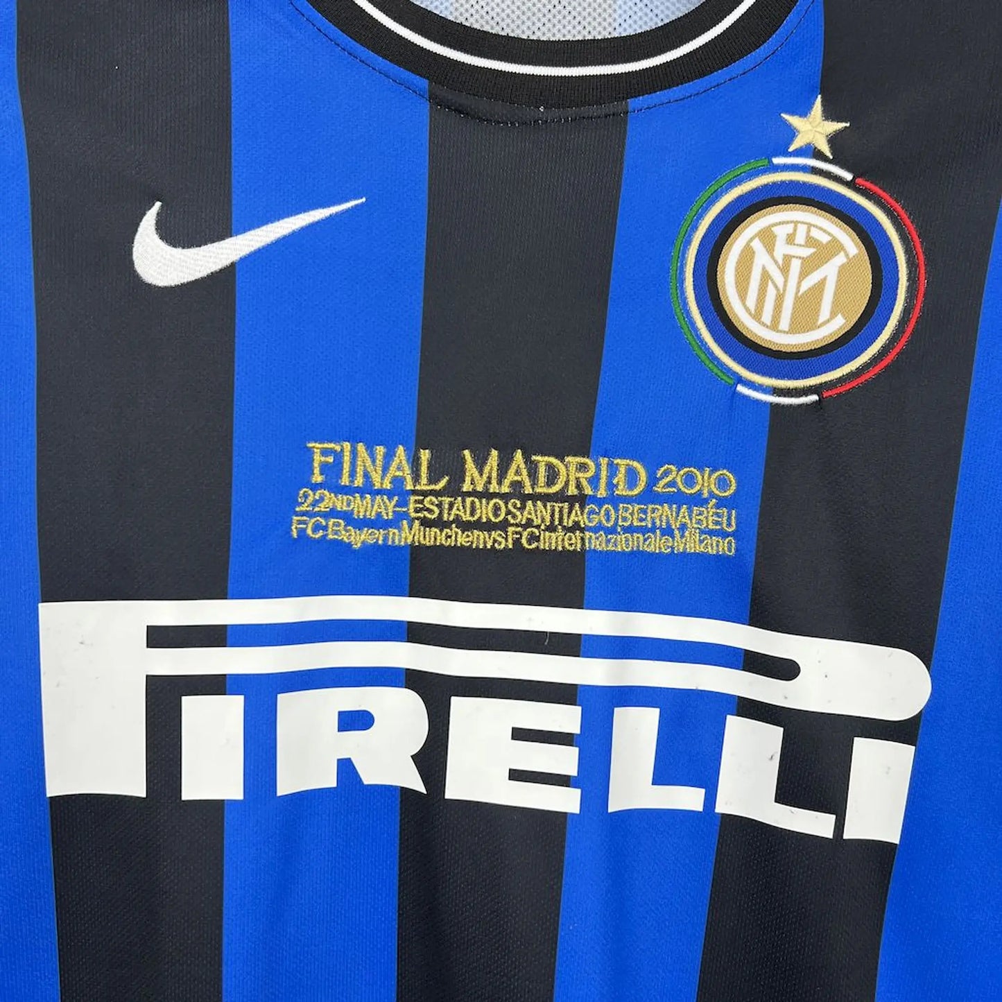 Maglia Inter Milano retrò casa 2009/2010 manica lunga