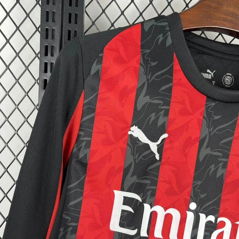 Maglia Home Manica Lunga AC Milan 2025/2026