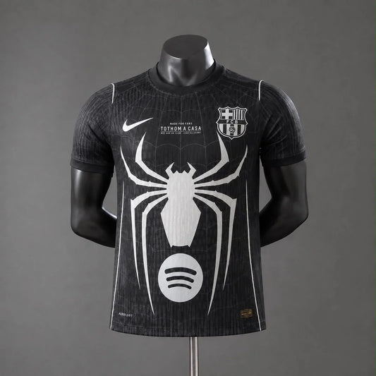 Maillot noir limité 2026/2027 Barcelone x Spider-Man