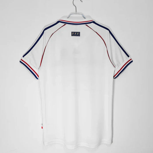 Francia Maglia da Trasferta Coppa del Mondo 1998 Retrò