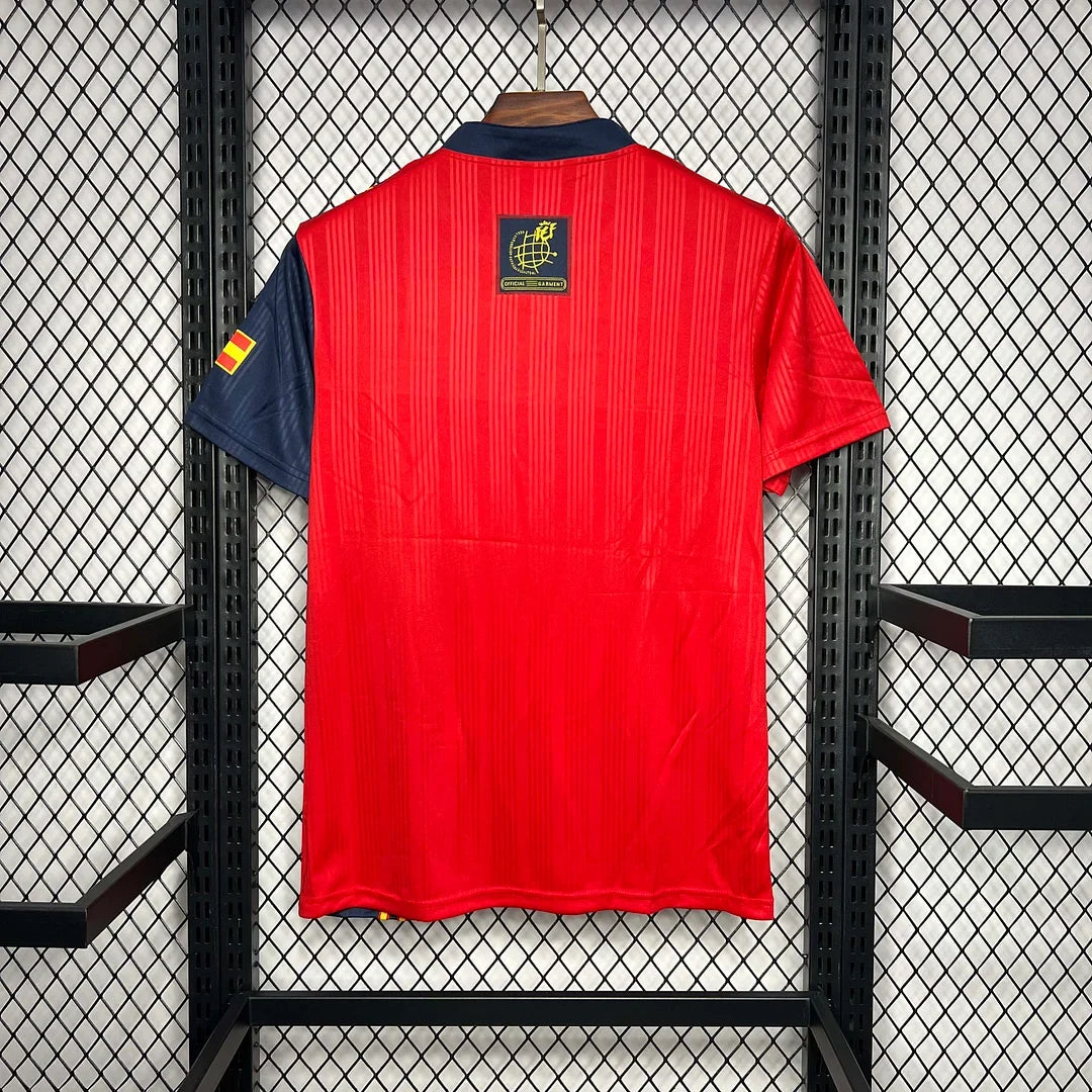 1996 Retro Spain Home Jersey