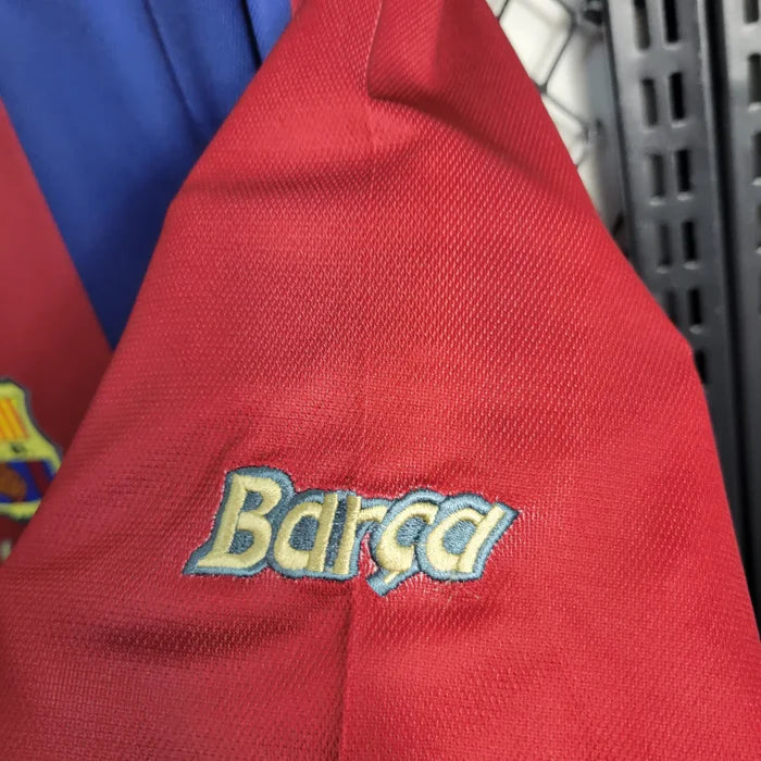 Maillot Rétro Domicile Barcelone 1998-1999