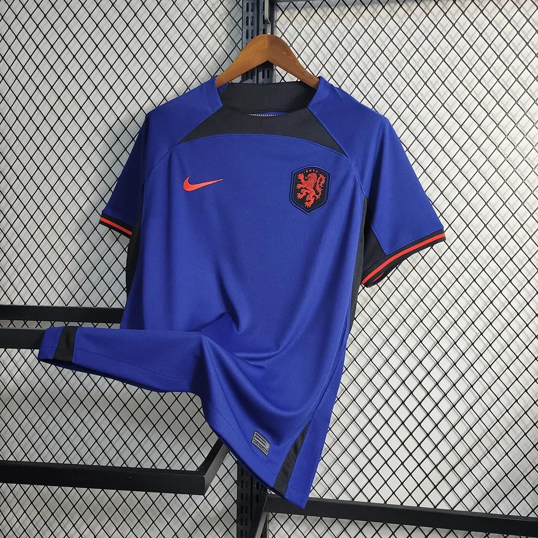 Maglia da trasferta Paesi Bassi Coppa del Mondo FIFA 2022