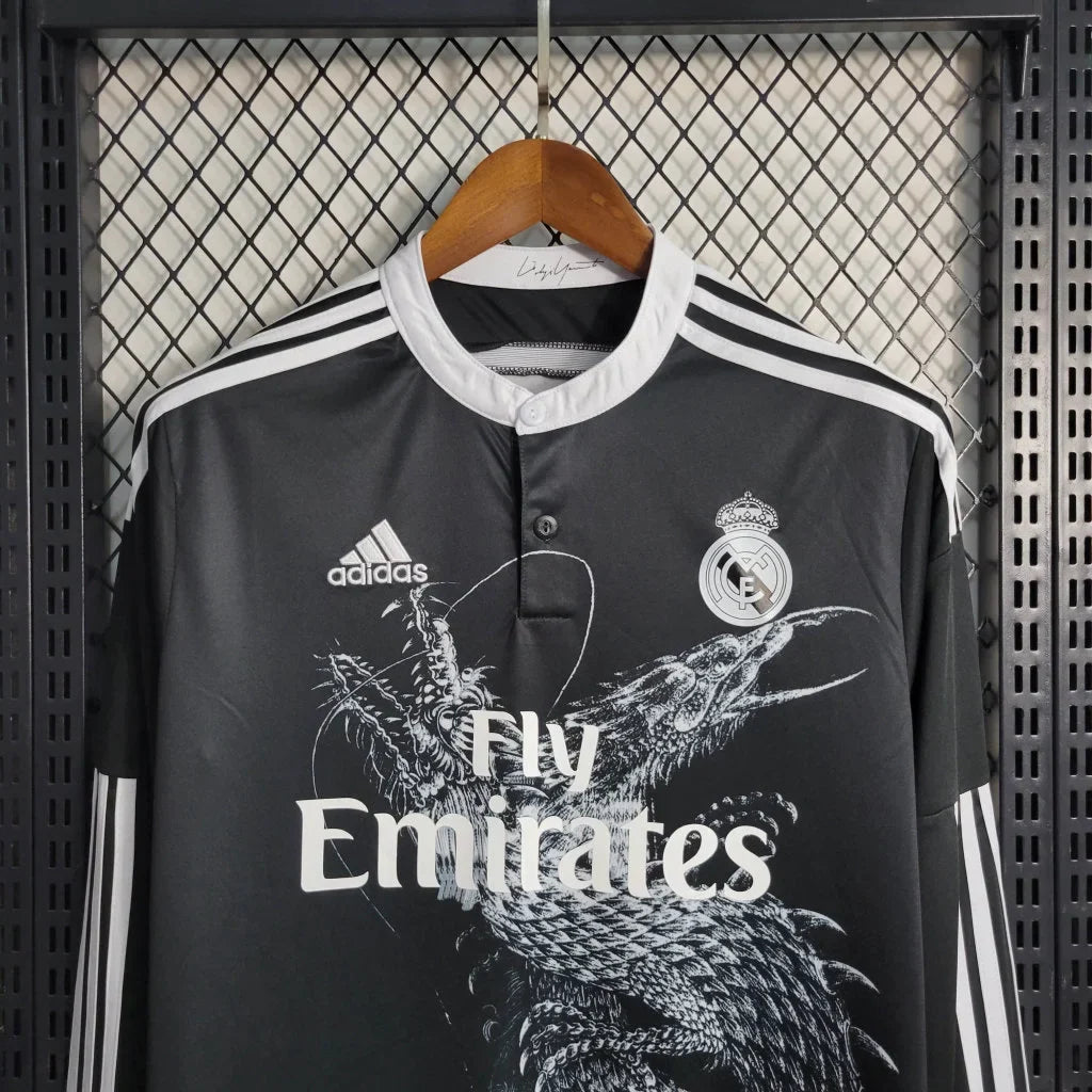 Maglia da trasferta Real Madrid retrò 2014-2015 a manica lunga