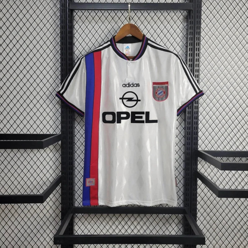 Maglia da trasferta del Bayern Monaco 1996-1998 in stile retrò
