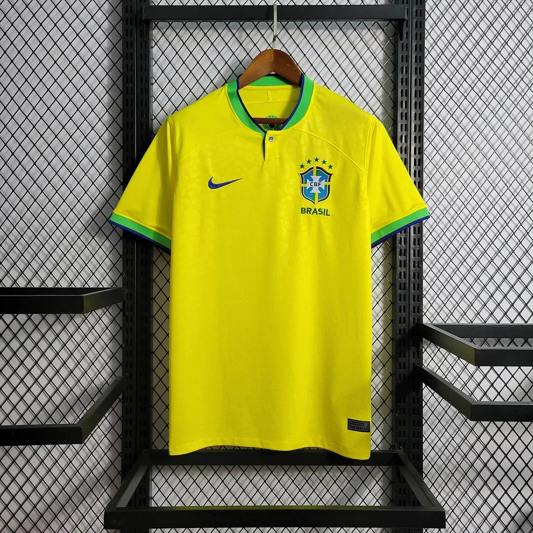 Maglia Home del Brasile - Coppa del Mondo 2022