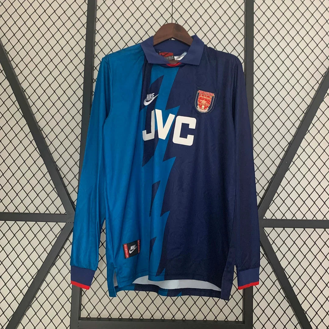Arsenal Rétro 1995-1996 Extérieur Manches Longues