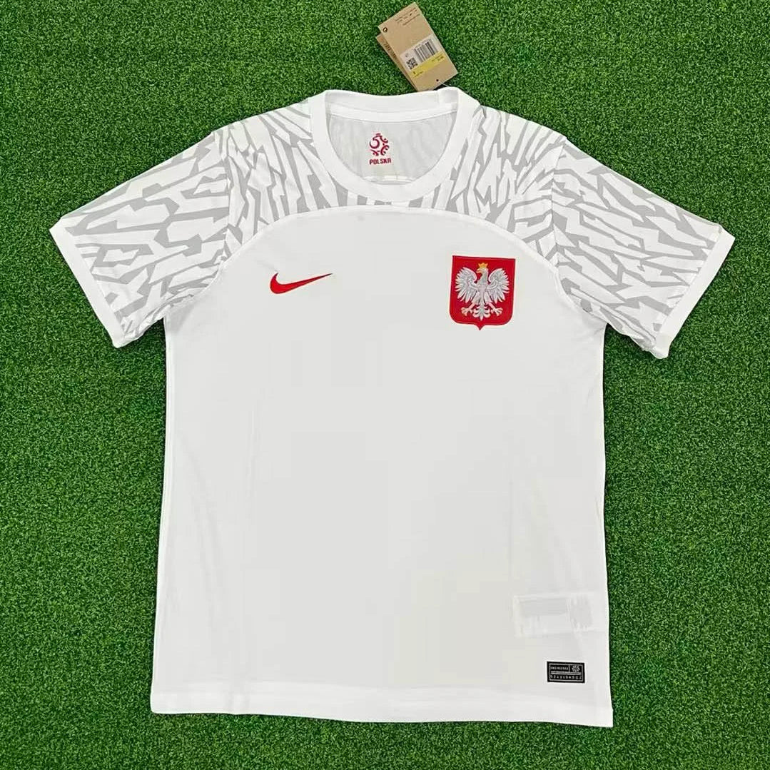 Maglia Home Polonia Coppa del Mondo FIFA 2022