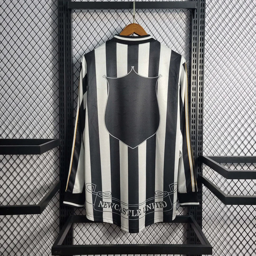 1995-1997 Retro Newcastle United Home Jersey Long Sleeve