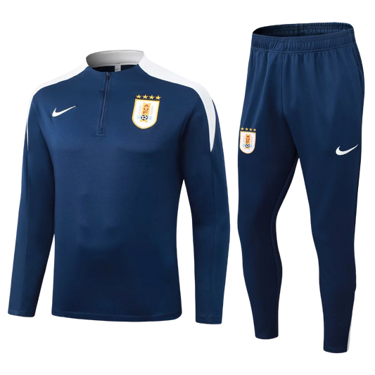 Tuta Uruguay blu scuro 2025