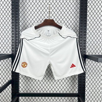 2025/2026 Manchester United Home Shorts
