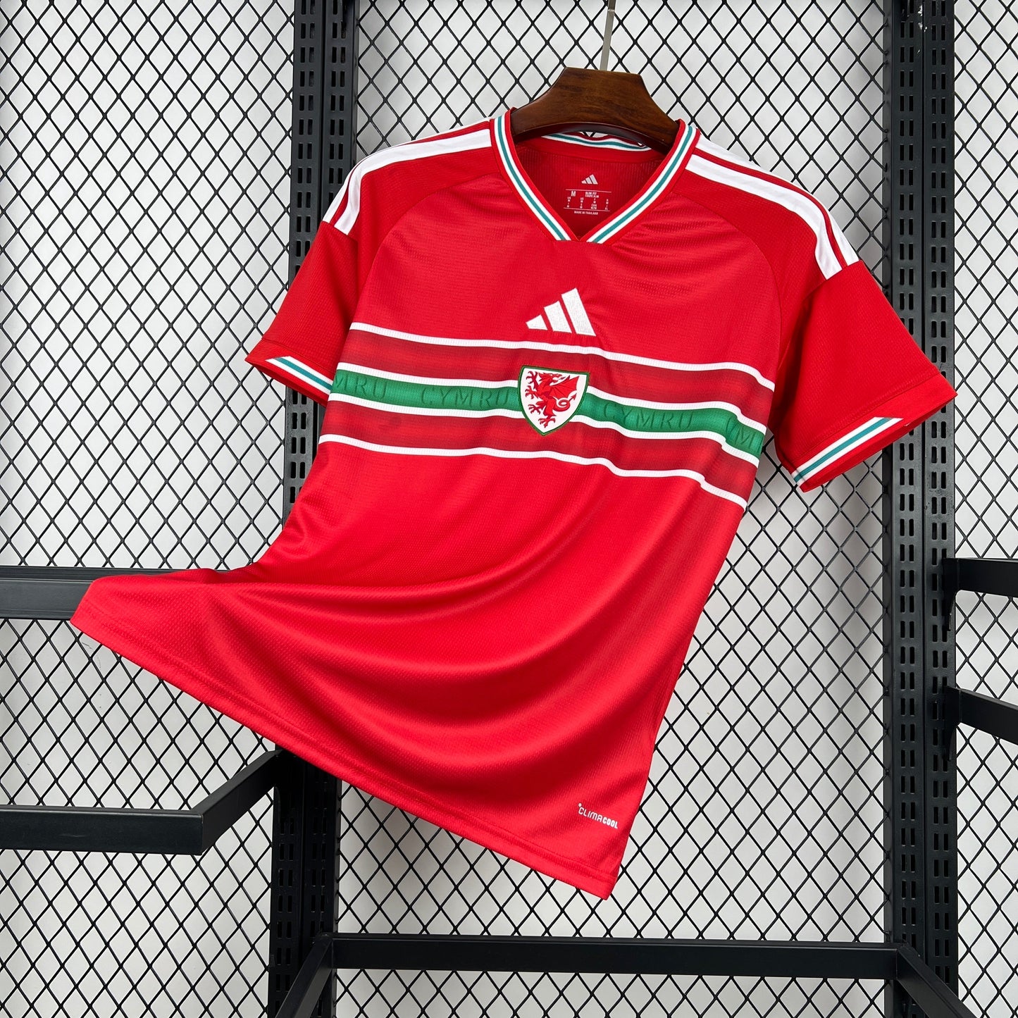 Versione tifoso divisa Galles Home Coppa del Mondo 2026
