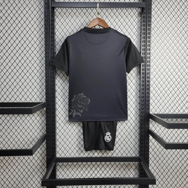 Real Madrid x Y3 2024/2025 Quarta Maglia Nera Taglia Bambino