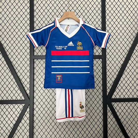 Maglia Francia 1998 Home Taglia Bambino