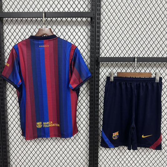 Tenue domicile FC Barcelone 2026/2027 Taille enfant