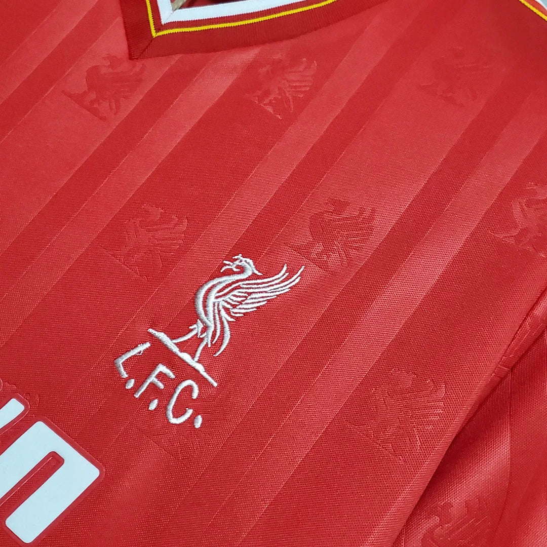 Liverpool Home 1985/1986 Maglia Retrò Campioni FA Cup e Campioni di Lega