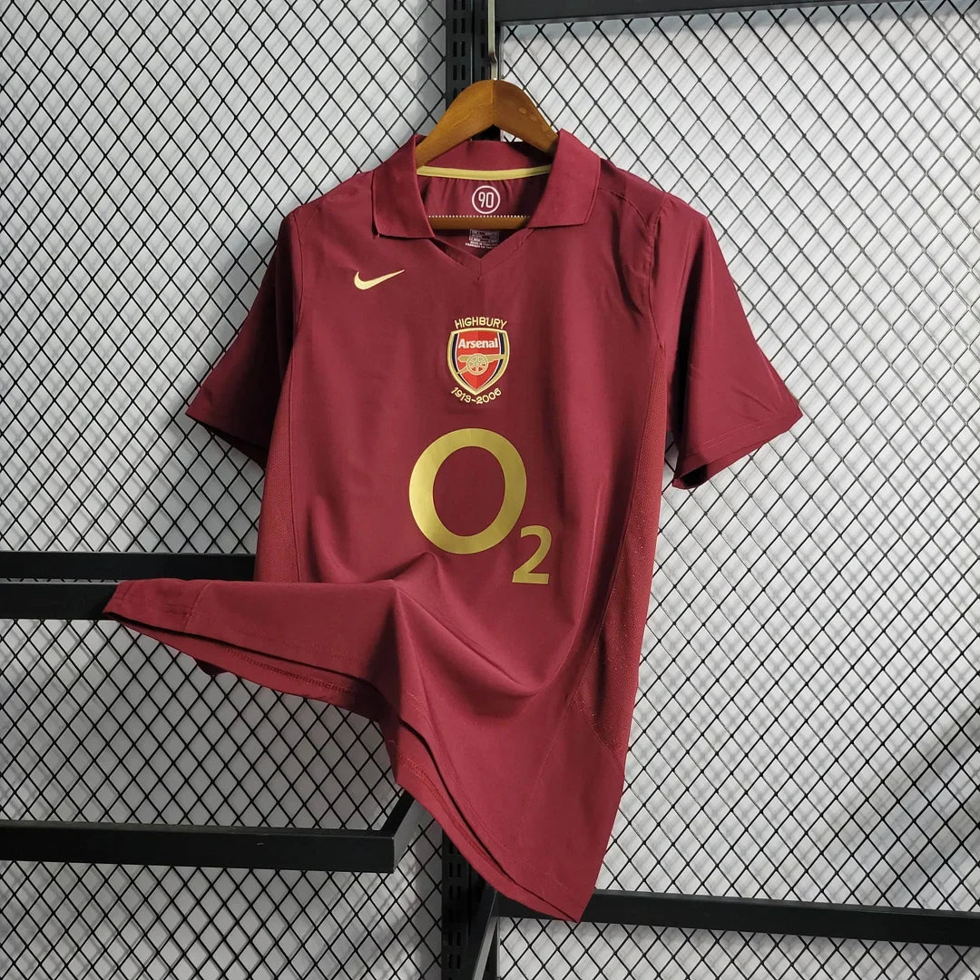Maglia Arsenal Home Retro 2005-2006