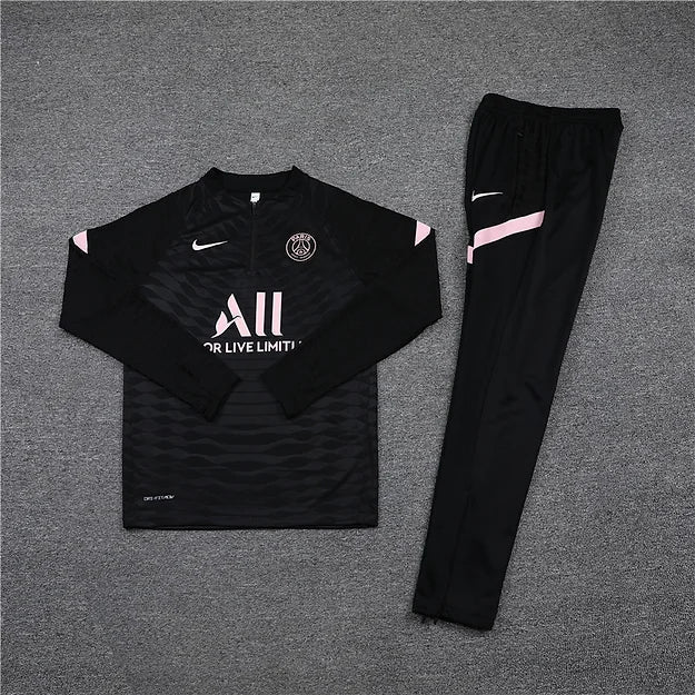 Survêtement PSG noir et rose