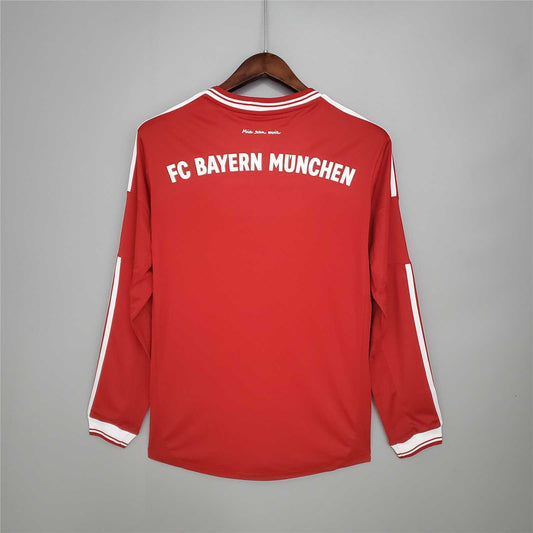 Maglia da casa a maniche lunghe Bayern Monaco Champions League retrò 2013/2014