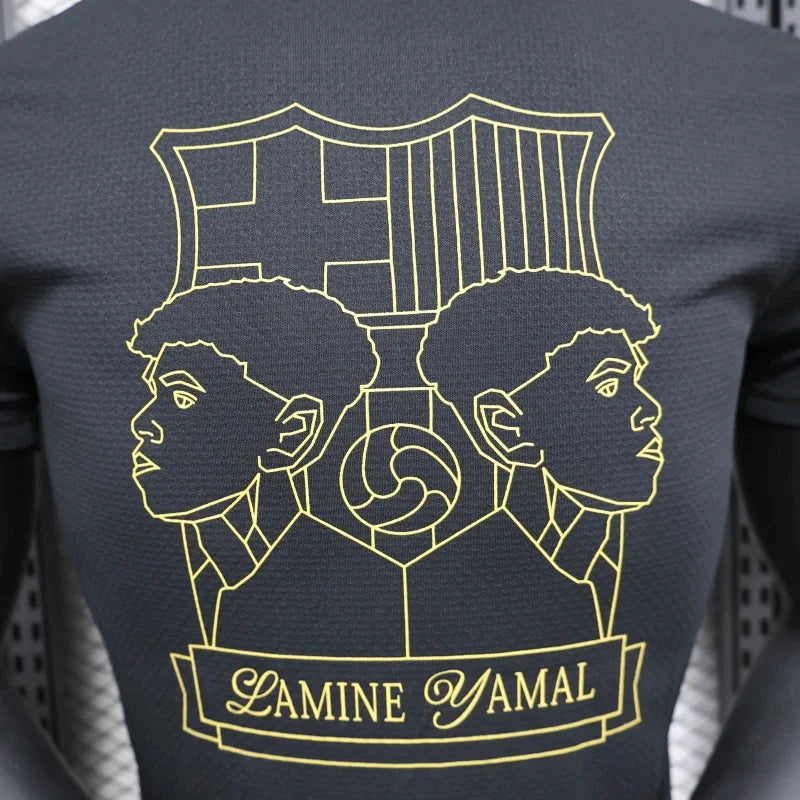 Maillot noir Lamine Yamal édition limitée du FC Barcelone