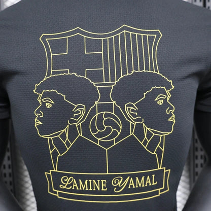 Maillot noir Lamine Yamal édition limitée du FC Barcelone