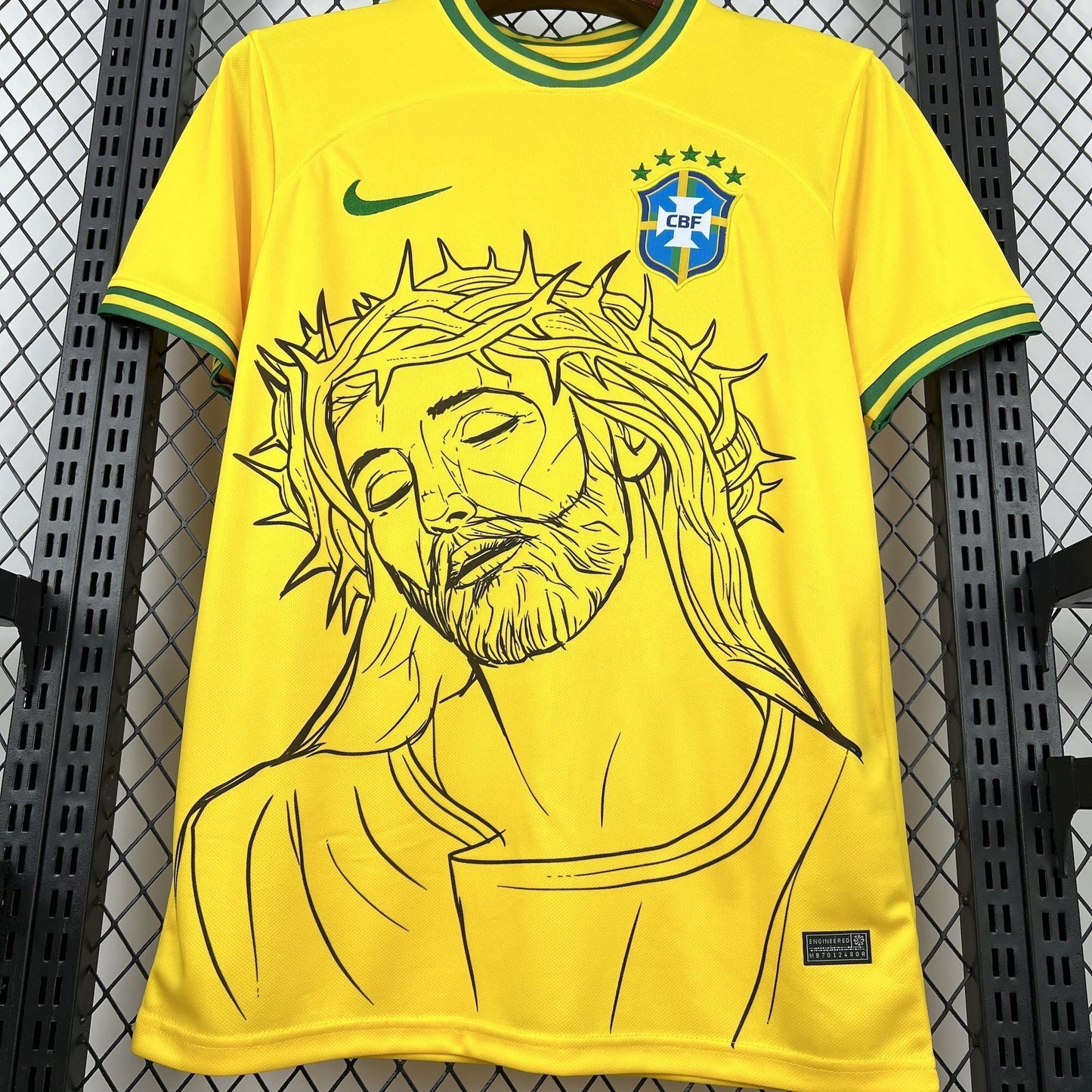 Maillot en édition limitée Brésil « Cristo Canarinho »