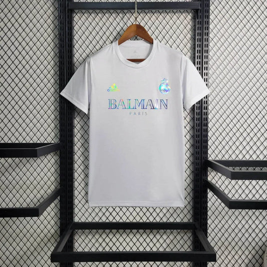 Maillot "Balmain" Blanc Édition Limitée Real Madrid