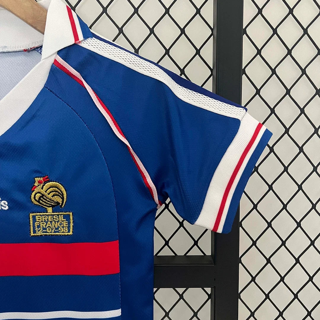 France 1998 Maillot Domicile Taille Enfant