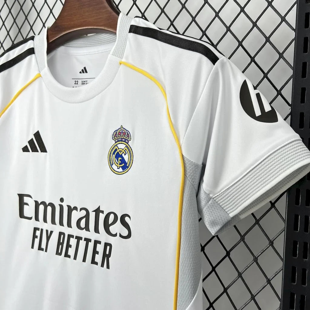 Maillot domicile enfant Real Madrid 2025/2026