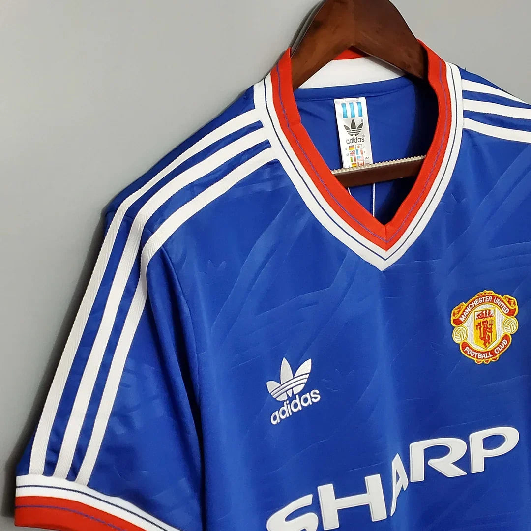 Troisième maillot extérieur rétro Manchester United 1986/1988