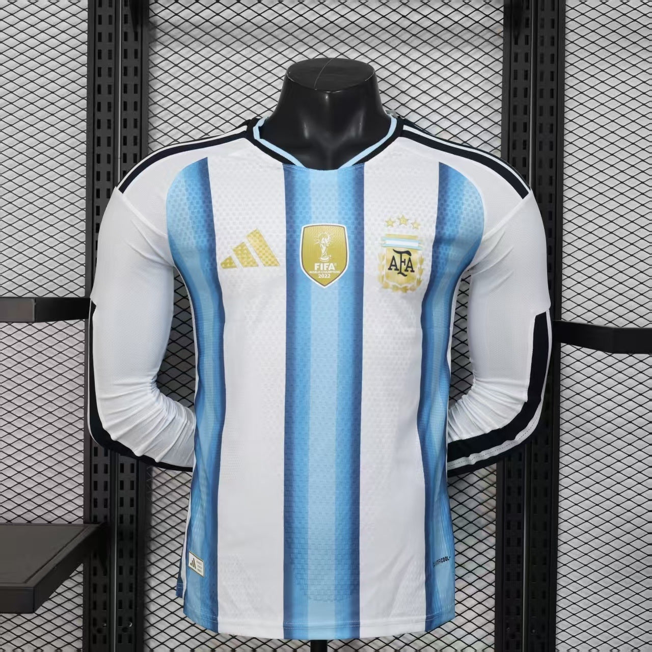Maillot domicile manches longues Argentine Coupe du Monde 2026 version joueur