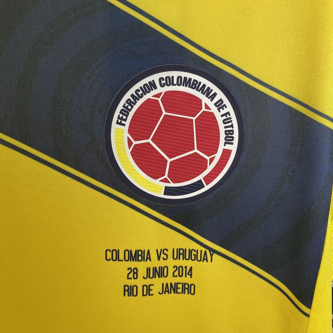 2014 Retro Colombia Home Jersey