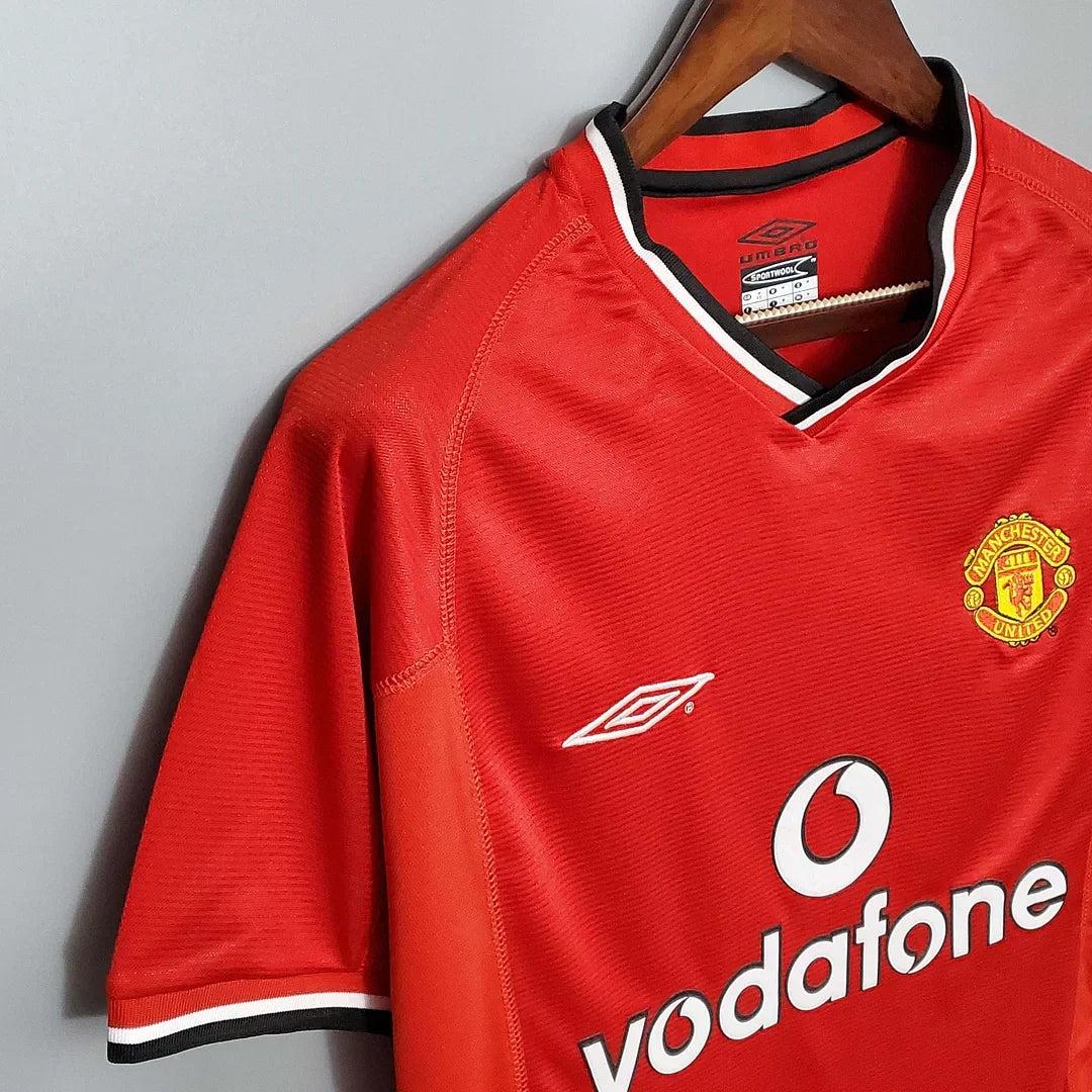Maillot domicile rétro Manchester United 2000/2002