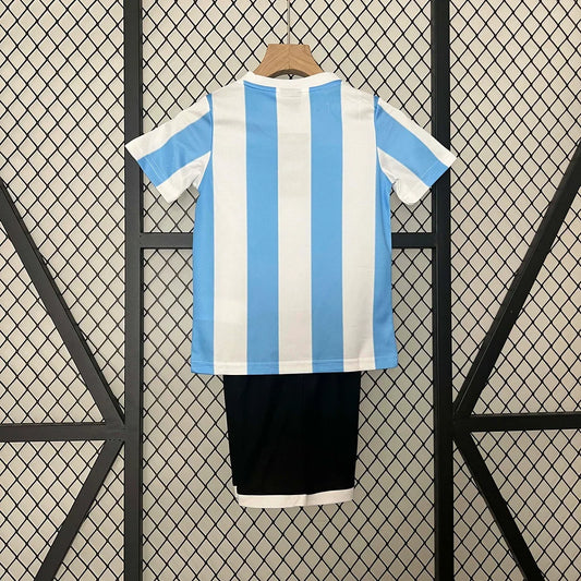 1986 Retro Argentina Home Kit Kids Size