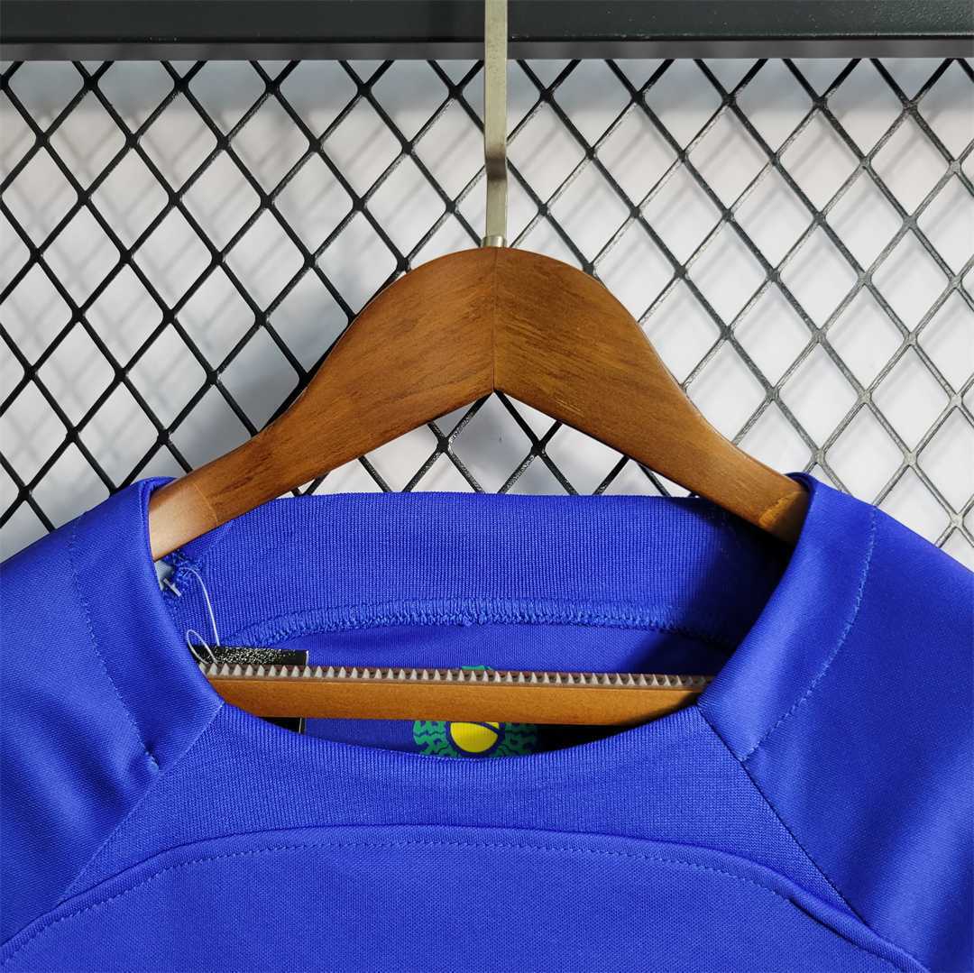 Maillot Extérieur Brésil 2022 Taille Enfant