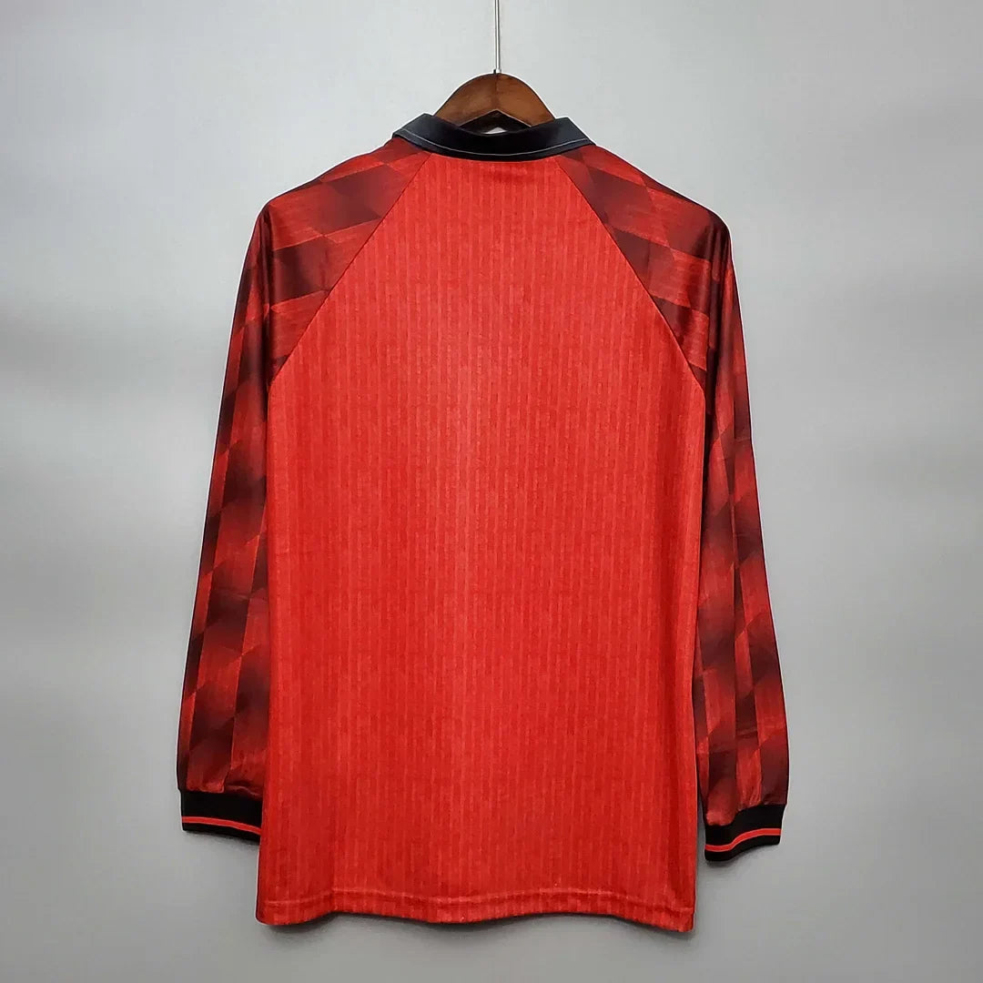 1996/1998 Retro Manchester United Home Long Sleeve