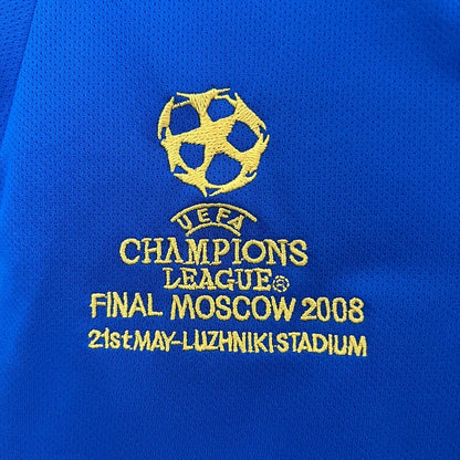 2008-2009 Retro Chelsea Champions League Final Home Kit Kids Size