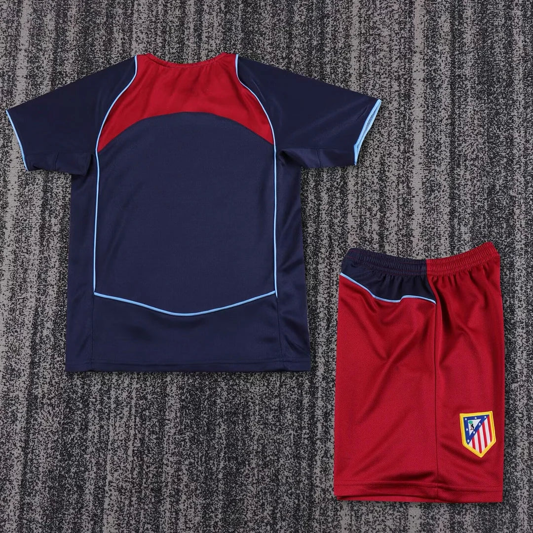 Completo da Trasferta Atletico Madrid 2004/2005 Retro Taglia Bambino