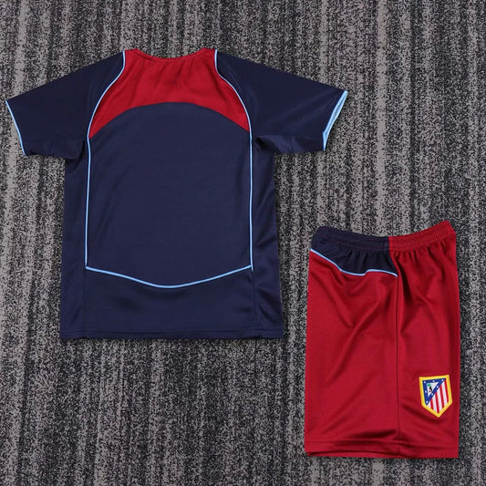 Completo da Trasferta Atletico Madrid 2004/2005 Retro Taglia Bambino