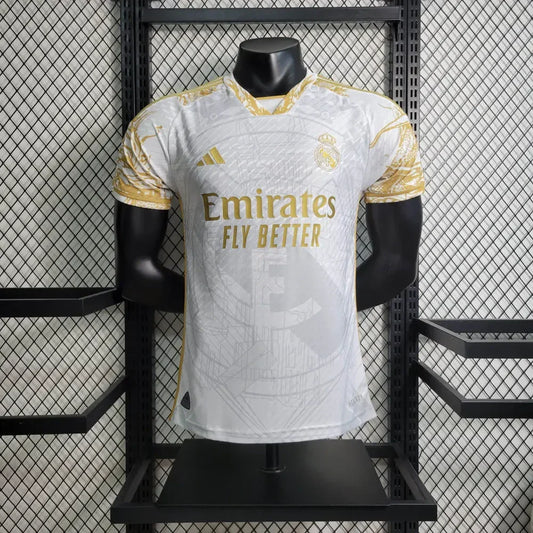 Maillot "Dynastie Dorée" du Real Madrid - Édition Limitée