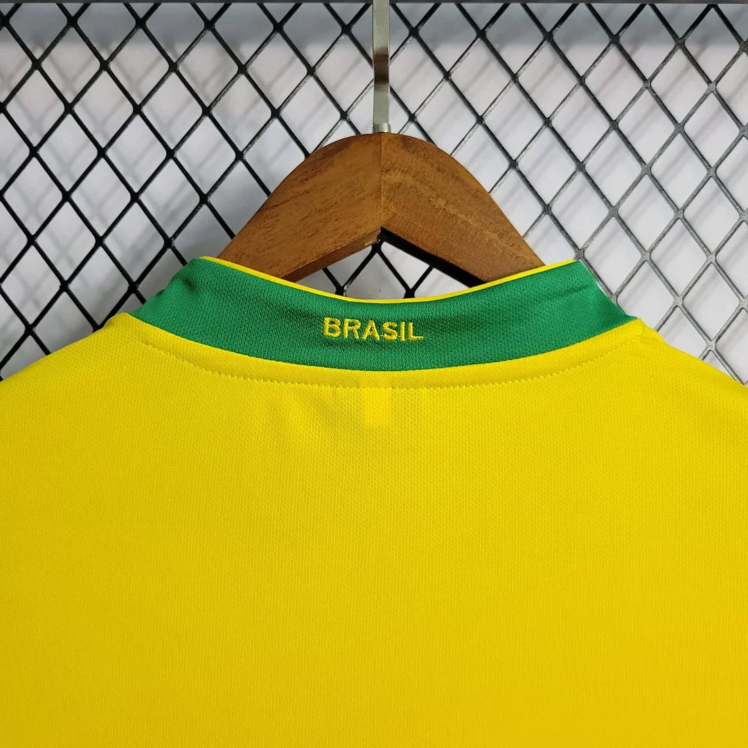 2006 Retro Brazil Home Jersey