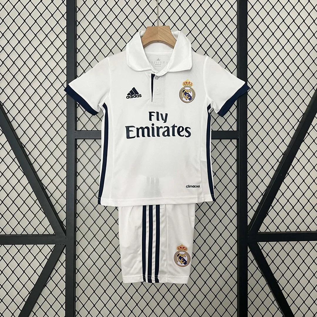 Divisa Home Retro Real Madrid Bambino 2016/2017
