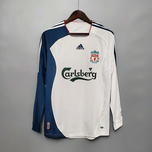 Retro Maillot extérieur manches longues Liverpool 2006-2007